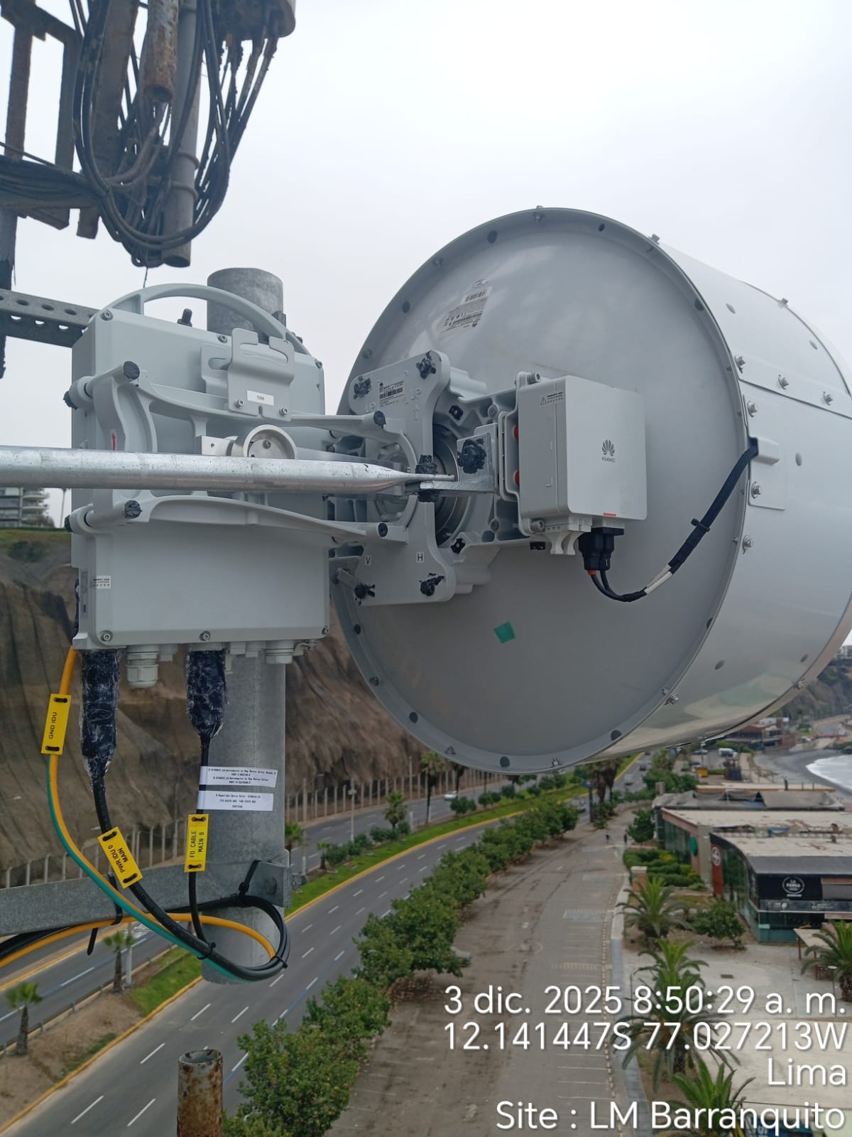 Enlace Microondas MW D&E Telecom