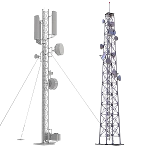 Torres de Telecomunicaciones 3D